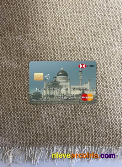 Brunei HSBC bank mastercard photolook